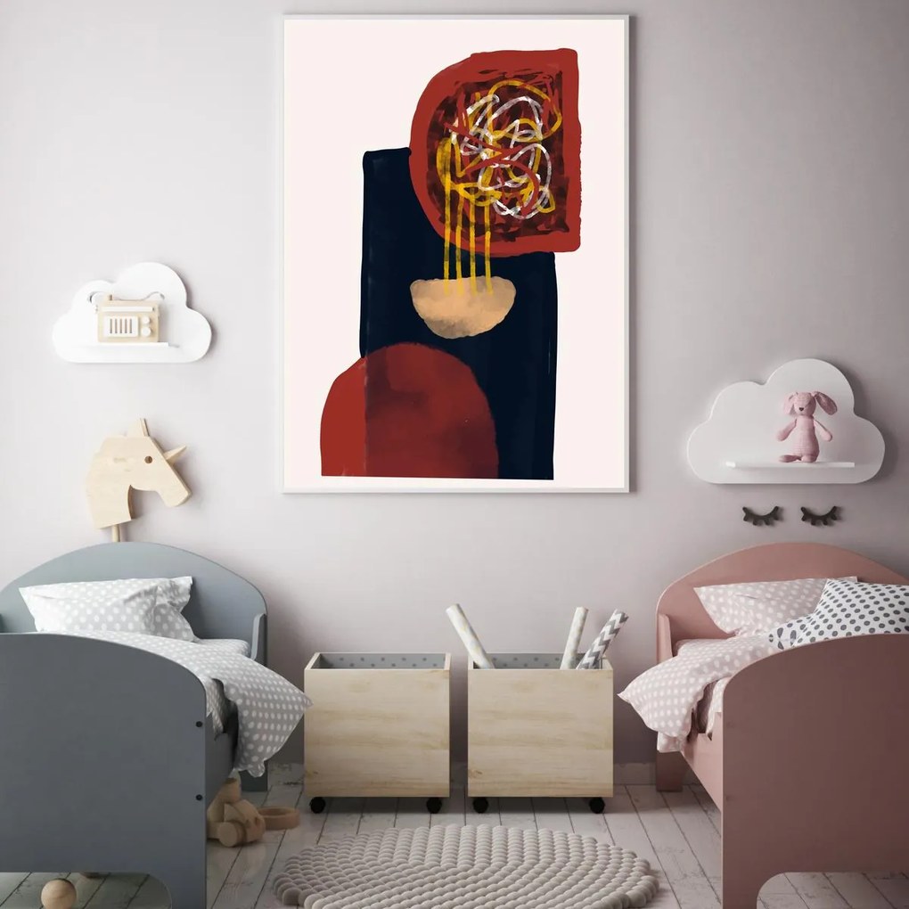 Plakat - Artystyczna abstrakcja (A4)