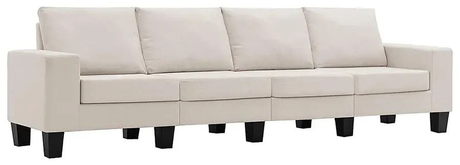 4-osobowa kremowa sofa z poduszkami - Magnex 4Q