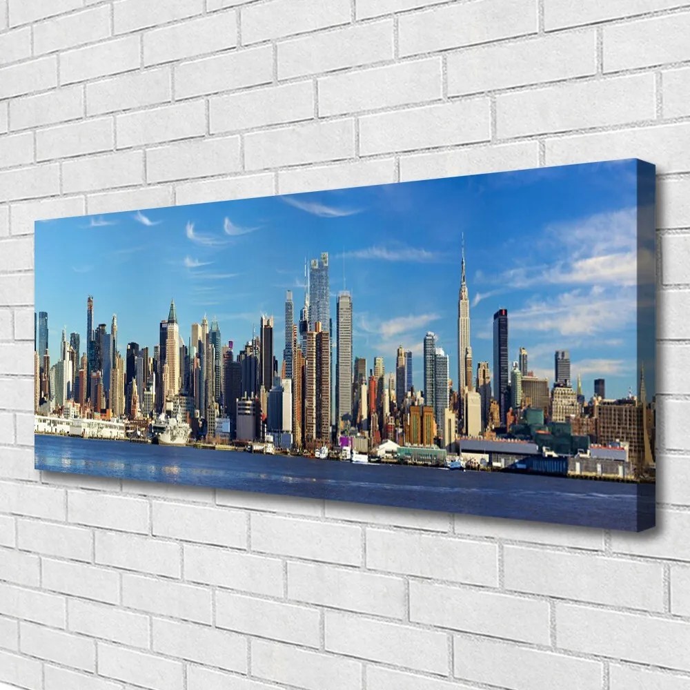 Obraz canvas Metropolia w Świetle Dnia