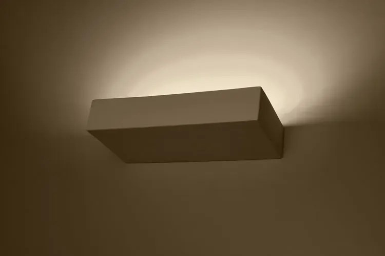 Biały minimalistyczny geometryczny kinkiet - 6X EX784 S7-C34