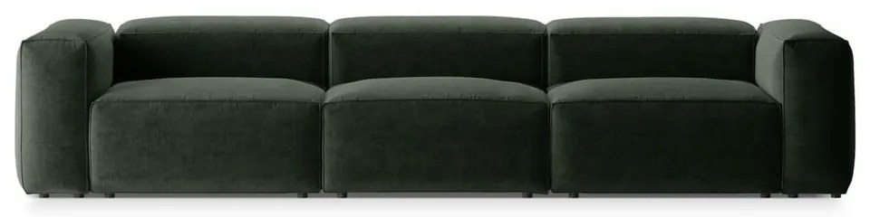 Zielona sofa 364 cm Bergano – Cosmopolitan Design