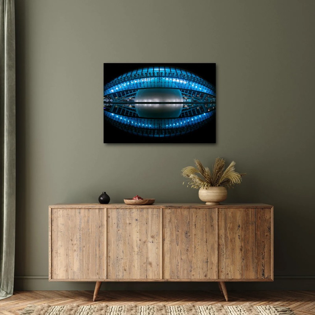 Obraz stadionu piłkarskiego (70x50 cm)