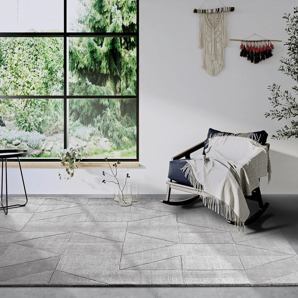 Dywan wełniany Villeroy &amp; Boch Ursule szary 190 cm x 280 cm