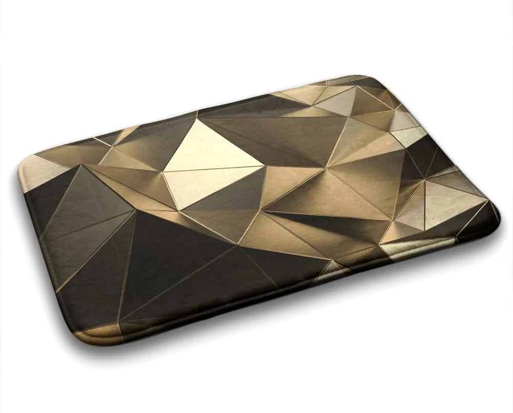 Dywanik łazienkowy Dywanik łazienkowy Złoto Wzór