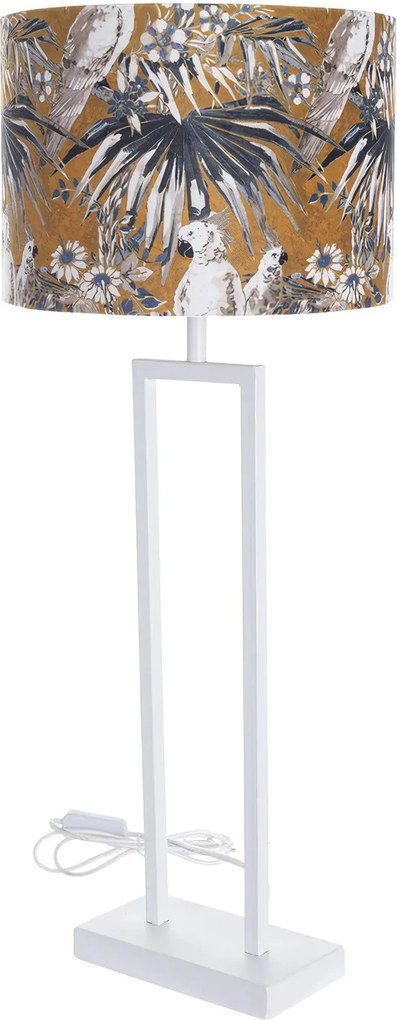 Lampa stołowa White Parrot 78cm
