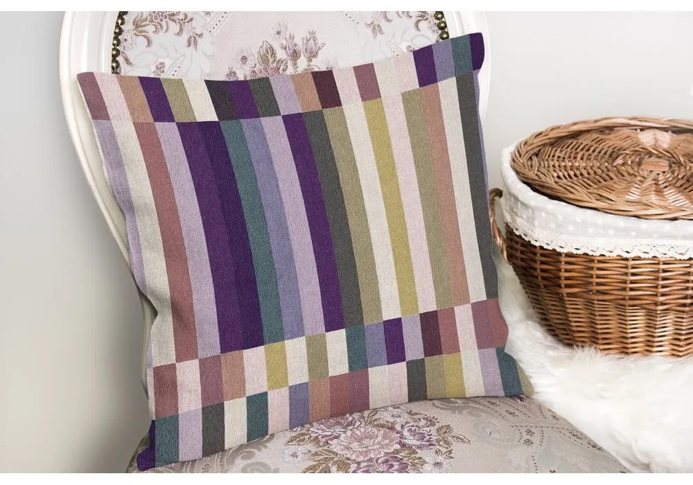 Poszewka na poduszkę 43x43 cm Purple Rain – Mila Home