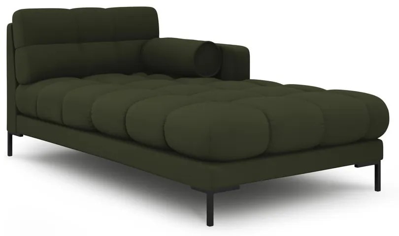 Zielony szezlong (prawostronny) Bali – Cosmopolitan Design
