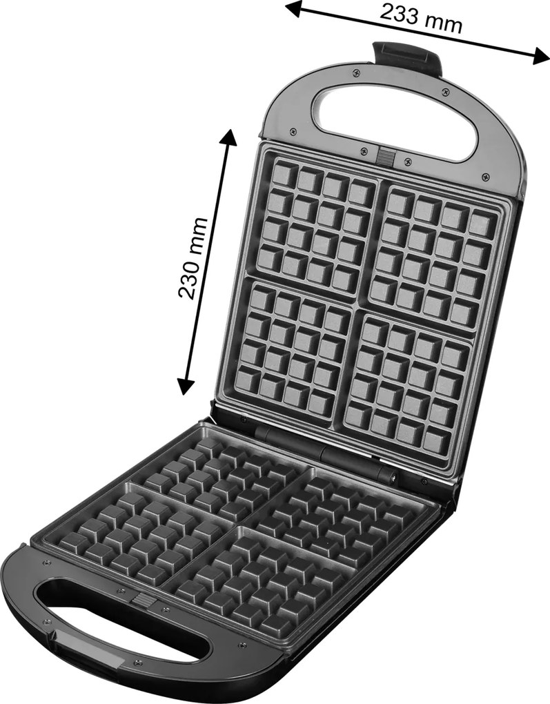 ECG S 4310 QUATTRE Opiekacz do kanapek