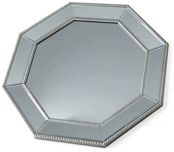 Lustro w lustrzanej ramie, szlifowane fazą, ośmiokąt.78x78cm