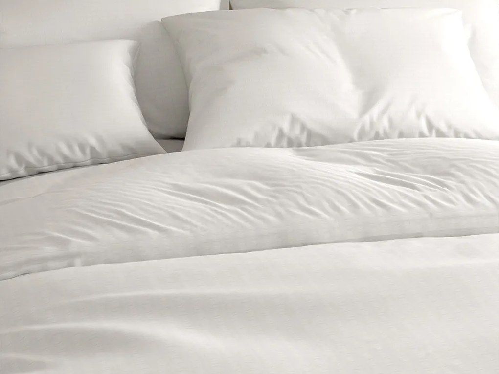 PrzytulneMieszkanie.pl PrzytulneMieszkanie.pl Pościel z kory DENYX biała Rozmiar pościeli: 70 x 90 cm | 140 x 220 cm