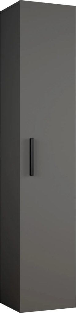 Masseno Garderoba MODULO 120,6/204/40 cm do Przedpokoju Nowoczesna Szara