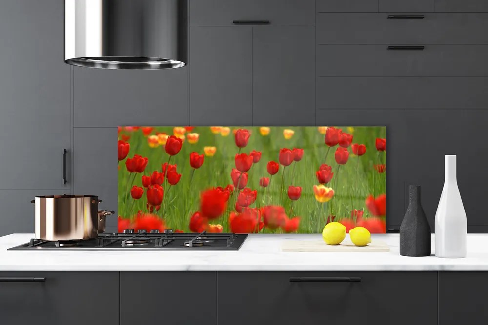 Panel Kuchenny Wiosenna Świeżość Tulipanów