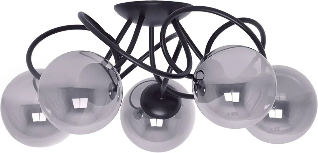 Nowoczesna lampa sufitowa w stylu loft - A211 W5-S77