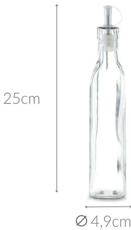 Dozownik do oliwy, octu, szklanka butelka, 270 ml, ZELLER