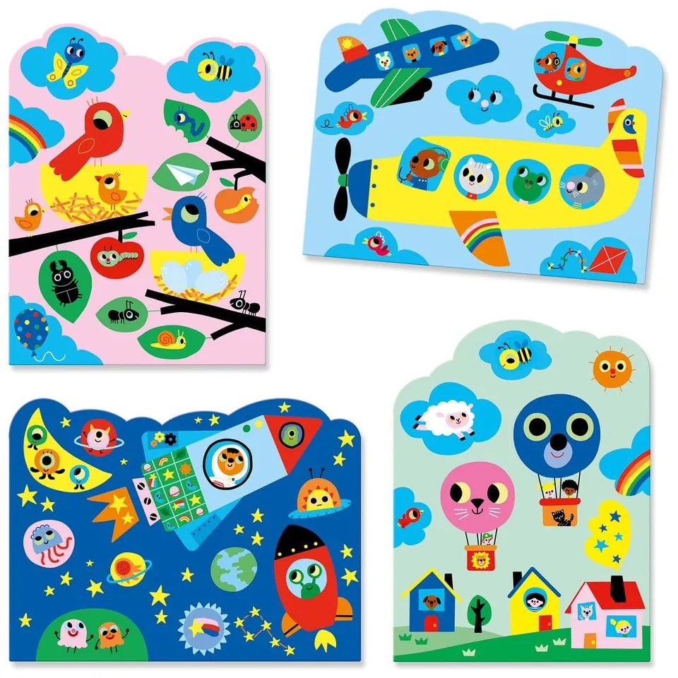 Magiczne kolorowanki wodne Djeco Zwierzątka