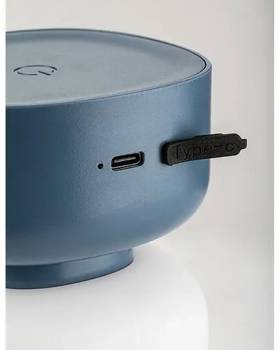 Rabalux 77145 zewnętrzna lampka stołowa LED Funes,funkcjonalna, 3 W, niebieska