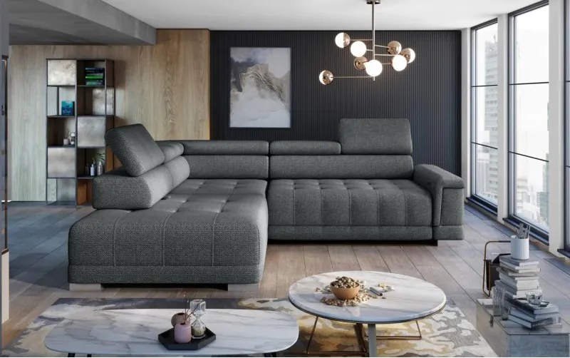 Narożnik CAMPO L z elektryczną regulacją siedziska WERSAL