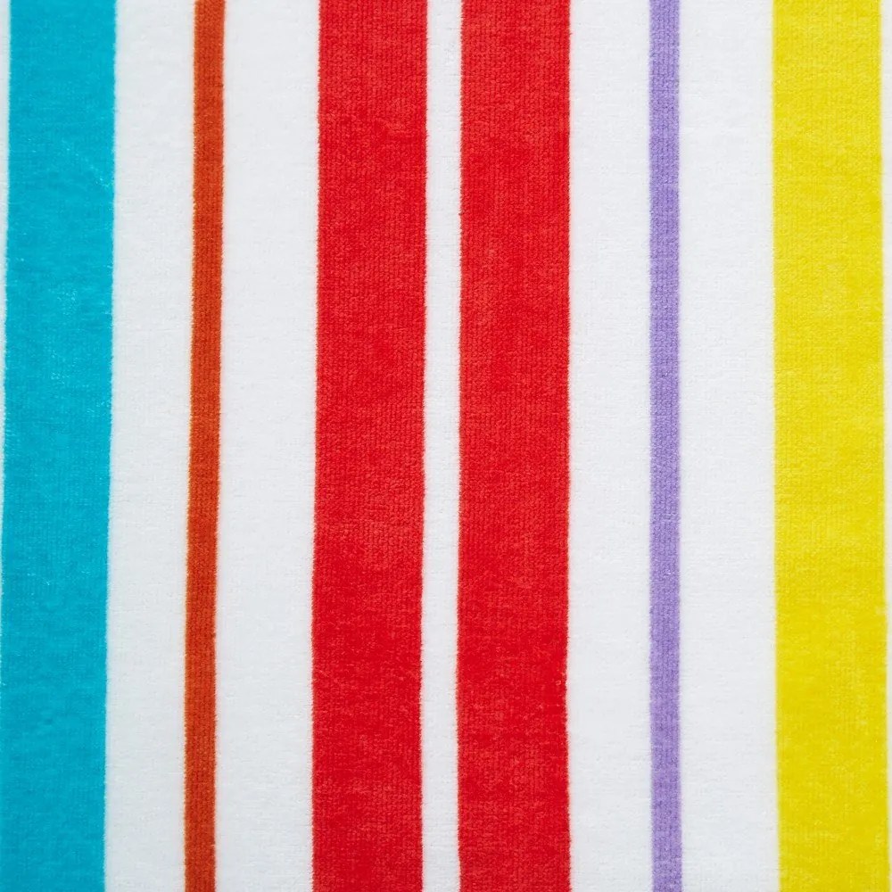 Bawełniany ręcznik plażowy 78x200 cm Rainbow Stripe – Catherine Lansfield