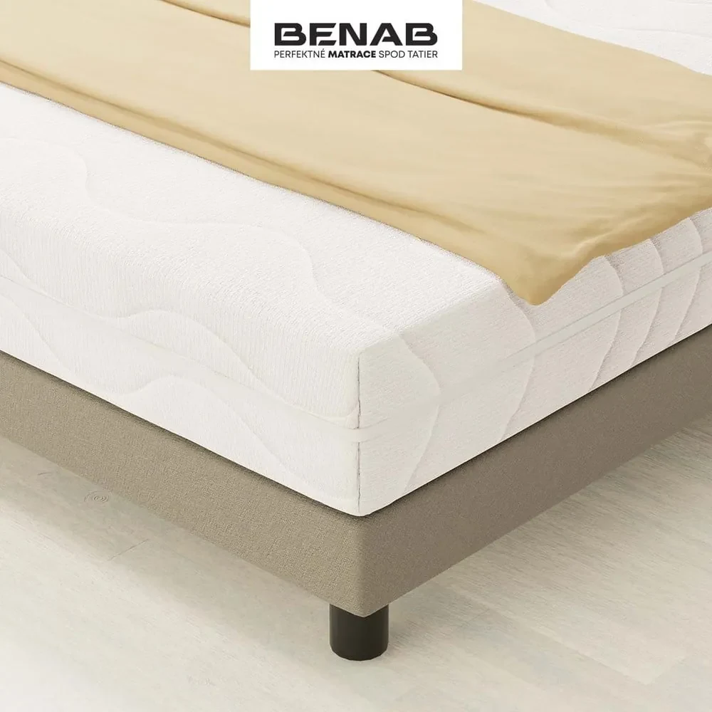 Średnio twardy piankowy materac 90x200 cm Simply Rest – BENAB