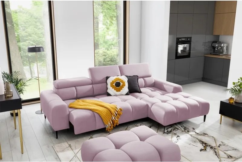 Narożnik PLAZA Mini z elektryczną regulacją siedziska WERSAL