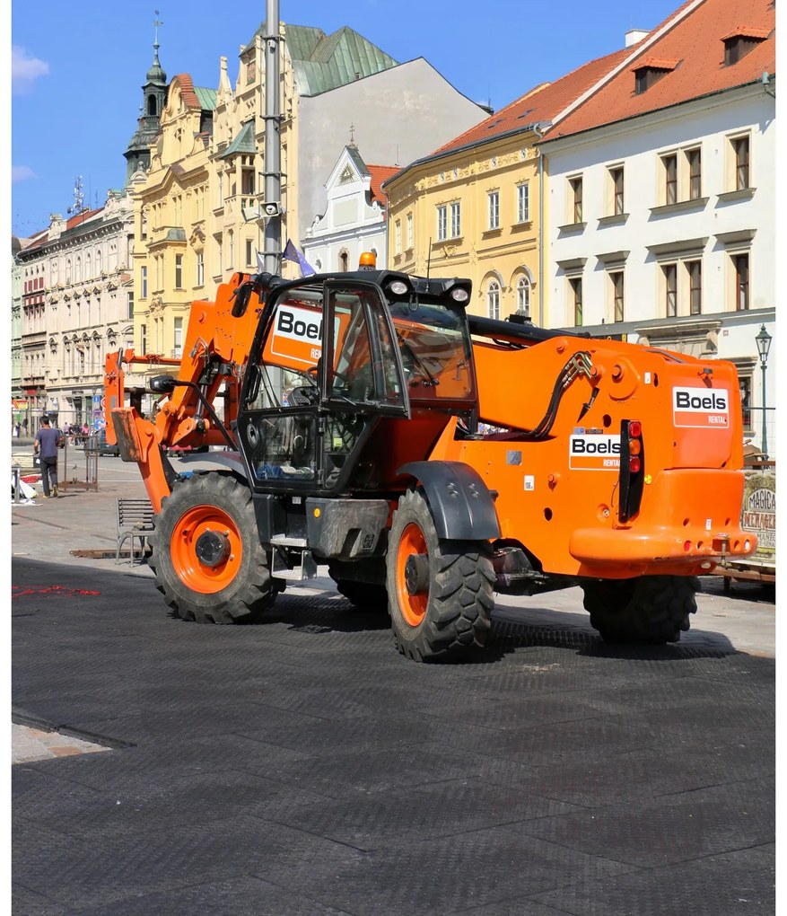 Płyta obciążeniowa REPLAST, 800 x 600 x 43 mm, zewnętrzna