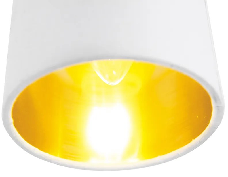 Nowoczesny Plafon / Reflektorek / Spot / Spotow / Lampy sufitowe biały 3 - Lofty Nowoczesny Oswietlenie wewnetrzne