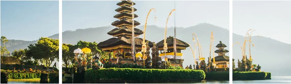 Obraz góry Batur (170x50 cm)