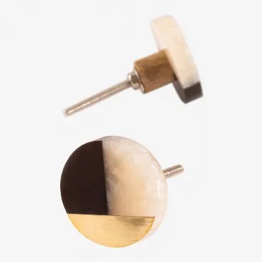 Pakiet 2 Uchwytów Z Żywicy Aryc Czarna - Nature - Sklum