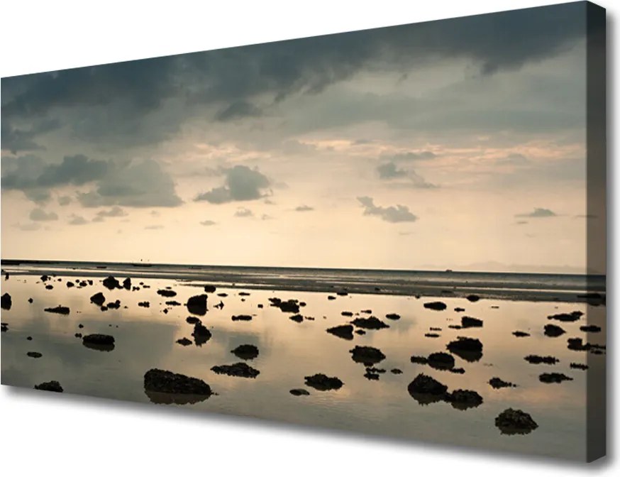 Duży obraz na płótnie Refleksy na Powierzchni Wody