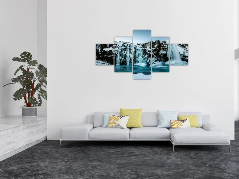Obraz lodowców (125x70 cm)