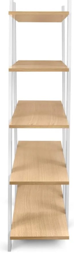 Biała biblioteczka TemaHome Wind Oak