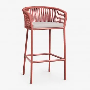 Taboret Ogrodowy Arhiza Terracota & ↑75 Cm - Sklum