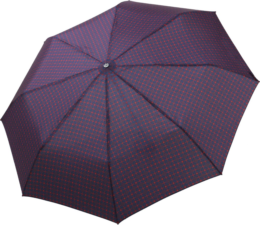 Bugatti Gran Turismo Gents Print Navy męski parasol automatyczny