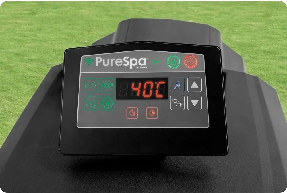 Jacuzzi ogrodowe dmuchane Intex 462, SPA 6-osobowe, WiFi, 140 dysz, 218 cm