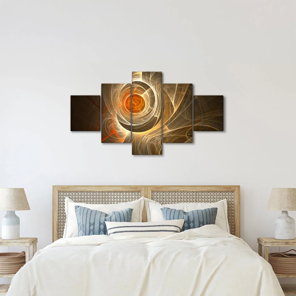 Obraz abstrakcji (125x70 cm)