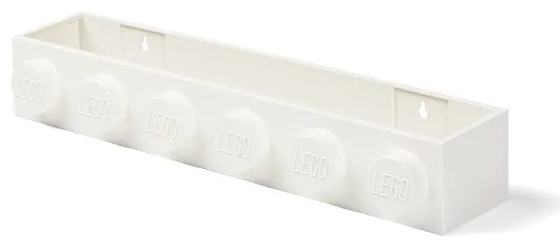 Dziecięca biała półka ścienna LEGO® Sleek