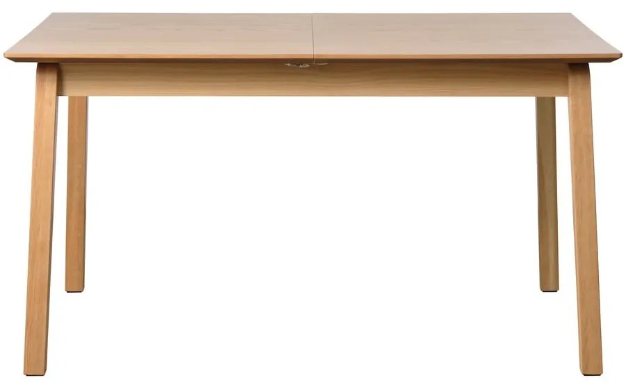 Rozkładany stół z blatem w dekorze dębu 95x200 cm Bari – Unique Furniture