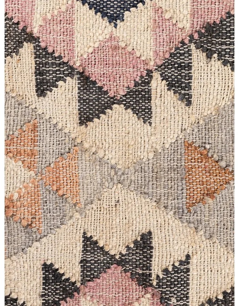 Szary dywan z juty tkany ręcznie 80x150 cm Roya Parsa – Elle Decoration