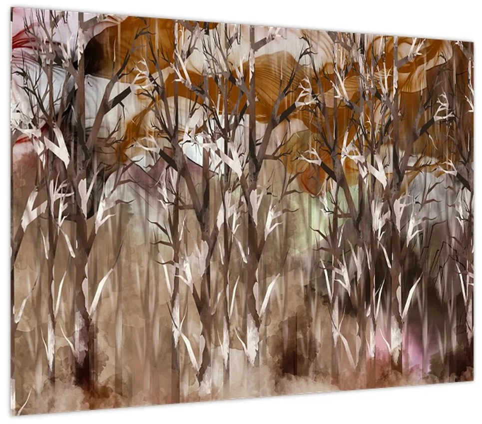 Obraz - Drzewa (70x50 cm)