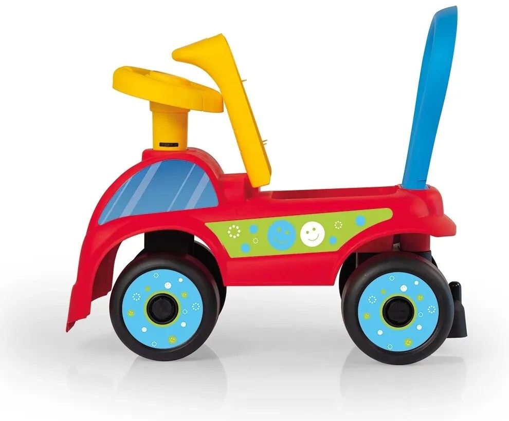 Dolu Odrážedlo auto, czerwone