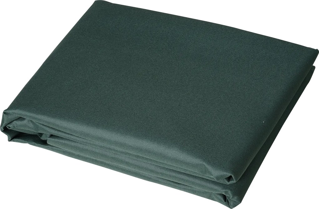 Outsunny Pokrowiec na Huśtawkę Ogrodową Zielony Wodoodporny Ochrona UV Tkanina Oxford 177x114x152cm | Aosom PL