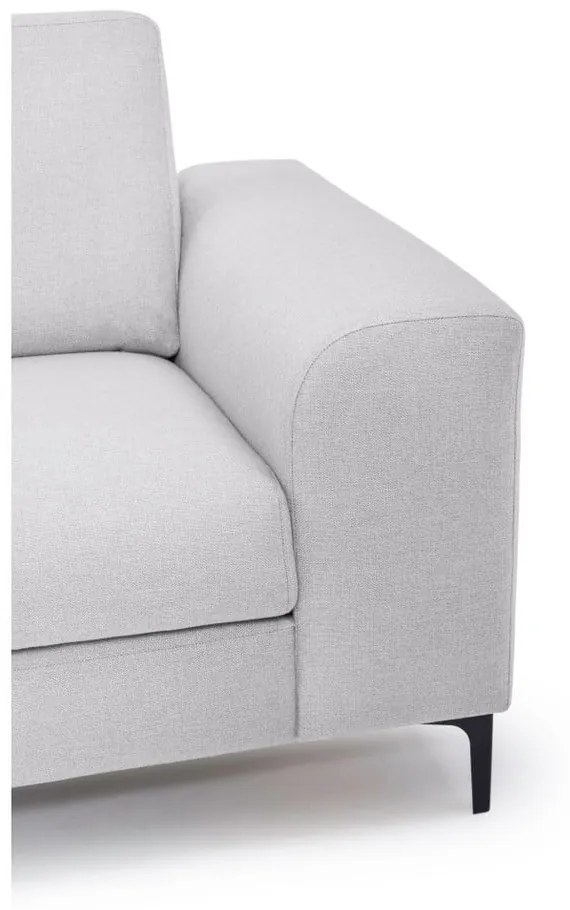 Jasnoszara sofa Scandic Henry, 214 cm