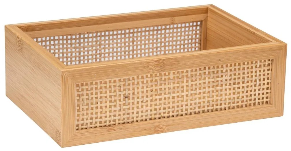 Taca na kosmetki ALLEGRE BAMBOO, 22 x 7 x 15 cm, WENKO