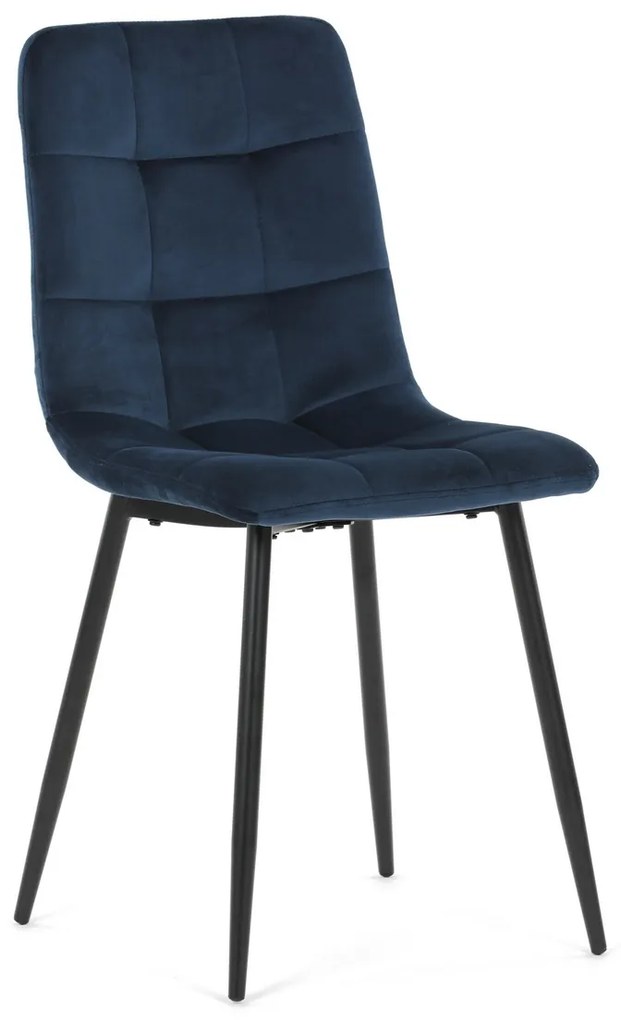 Zestaw krzeseł do jadalni CT-281 BLUE4, 4 szt.
