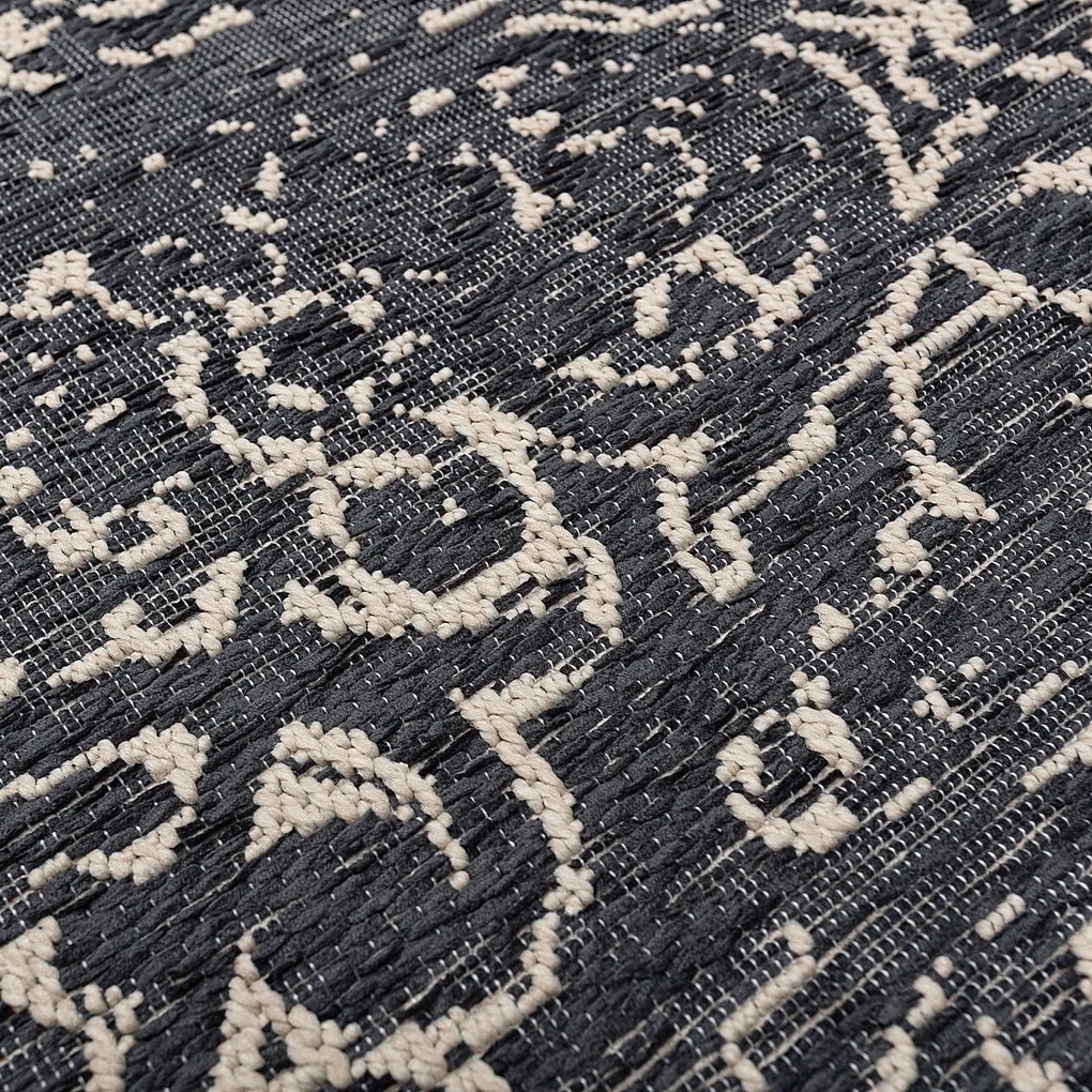 Dywan Velvet beige/petrol blue 200x290cm