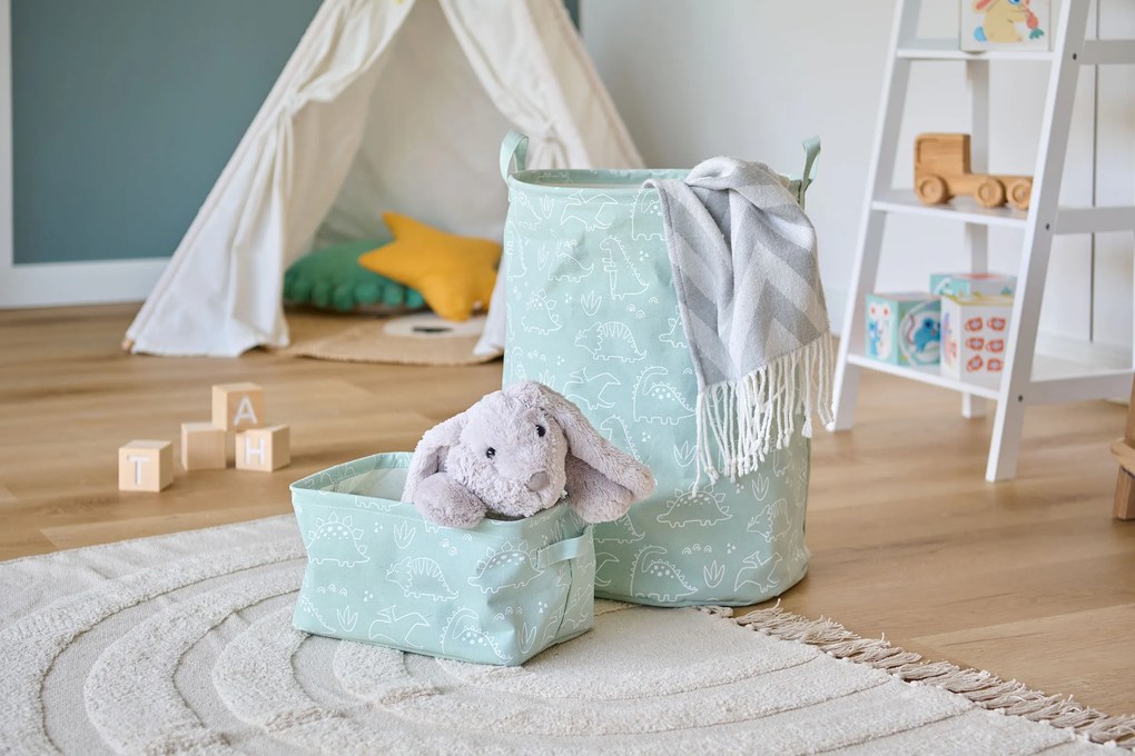 Płócienny koszyk, 28 x 21 x 16 cm