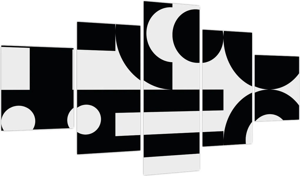 Obraz - Abstrakcja geometryczna N⁰3 (125x70 cm)