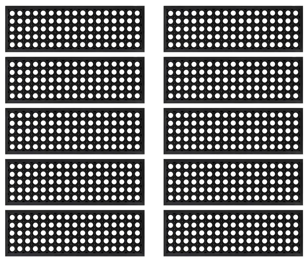 10 sztuk klasycznych antypoślizgowych nakładek na schody Sirel