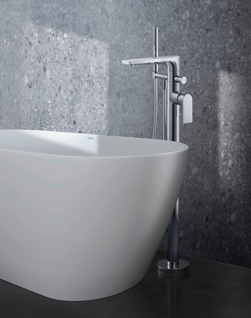 Duravit Tulum by Starck bateria wannowa, wolnostojąca Mosiądz - 23,0 x 89,4 x 31,7 cm
