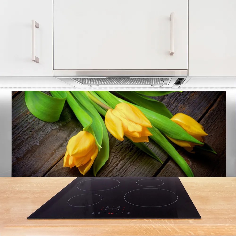 Szkło nad Blatem Klasyczny Bukiet Tulipanów